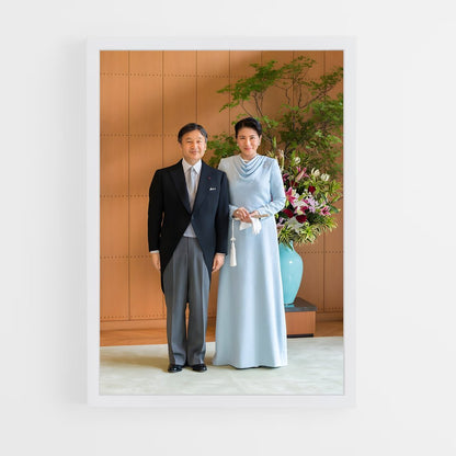 ap-emperor naruhito-3 cadre Blanc
