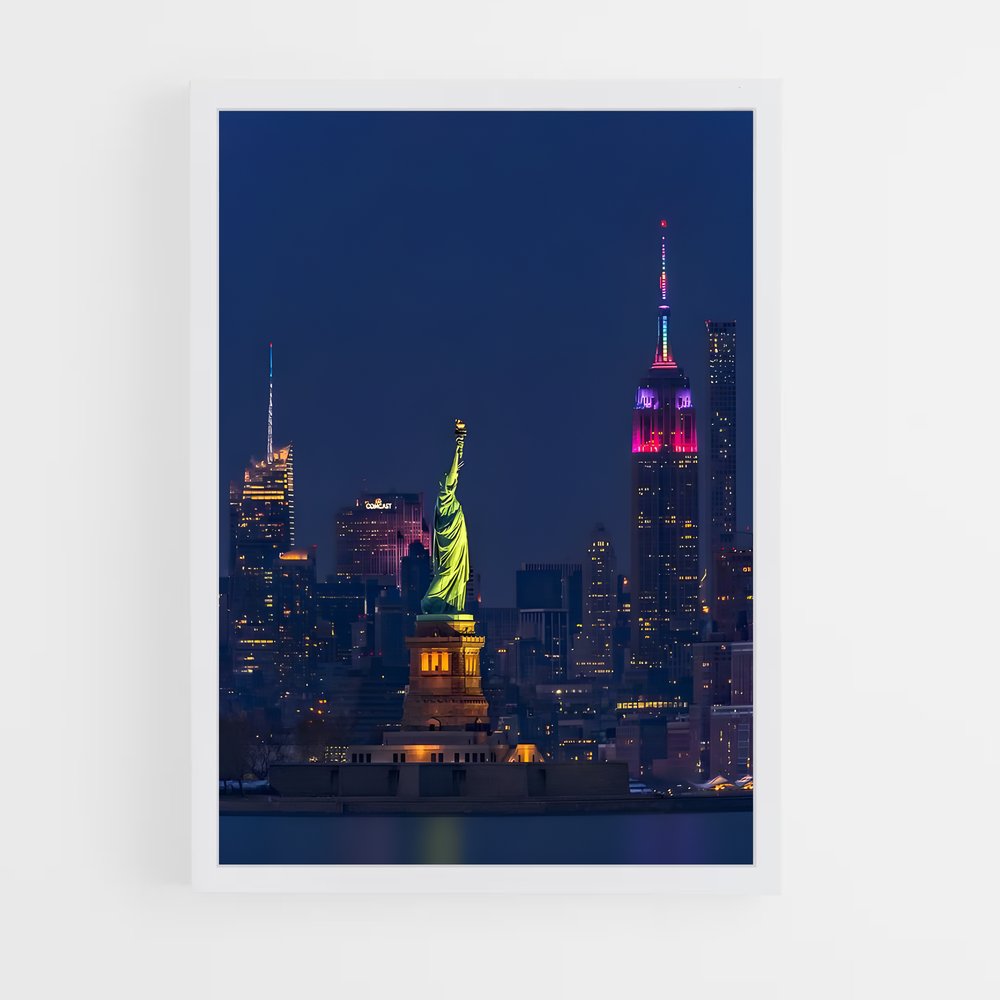 ap-empire state building-17 cadre Blanc