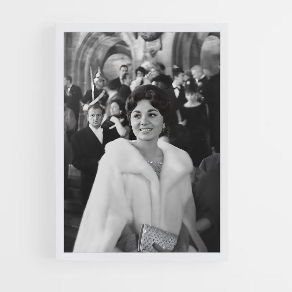 ap-empress farah pahlavi-2 cadre Blanc