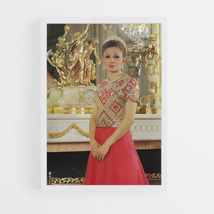 ap-empress farah pahlavi-3 cadre Blanc