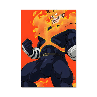 Poster Flamme et Folie