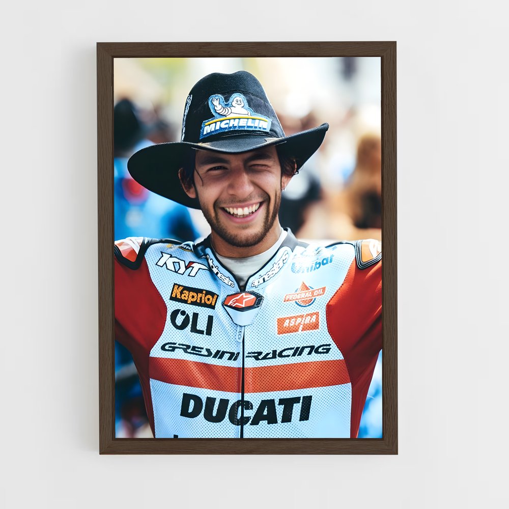 ap-enea bastianini-4 cadre Bois foncé