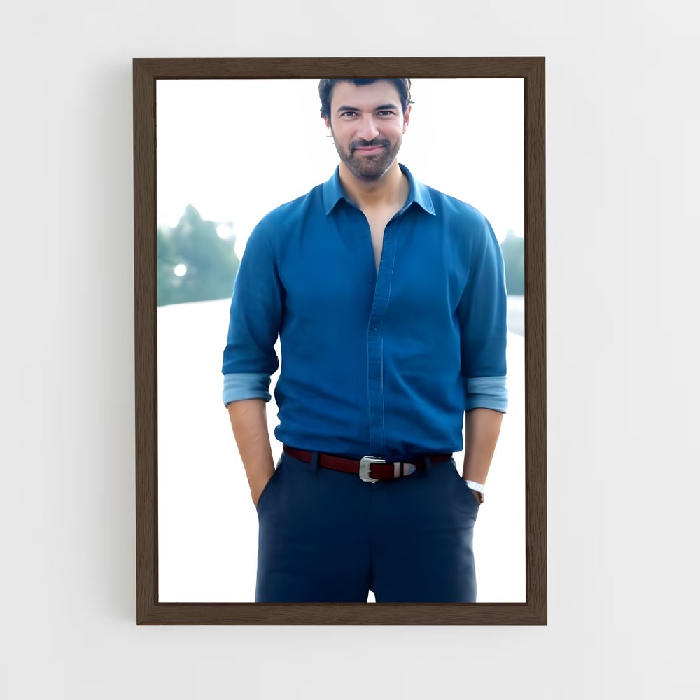 ap-engin akyurek-7 cadre Bois foncé