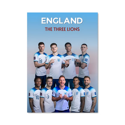 Poster England national football team 70580