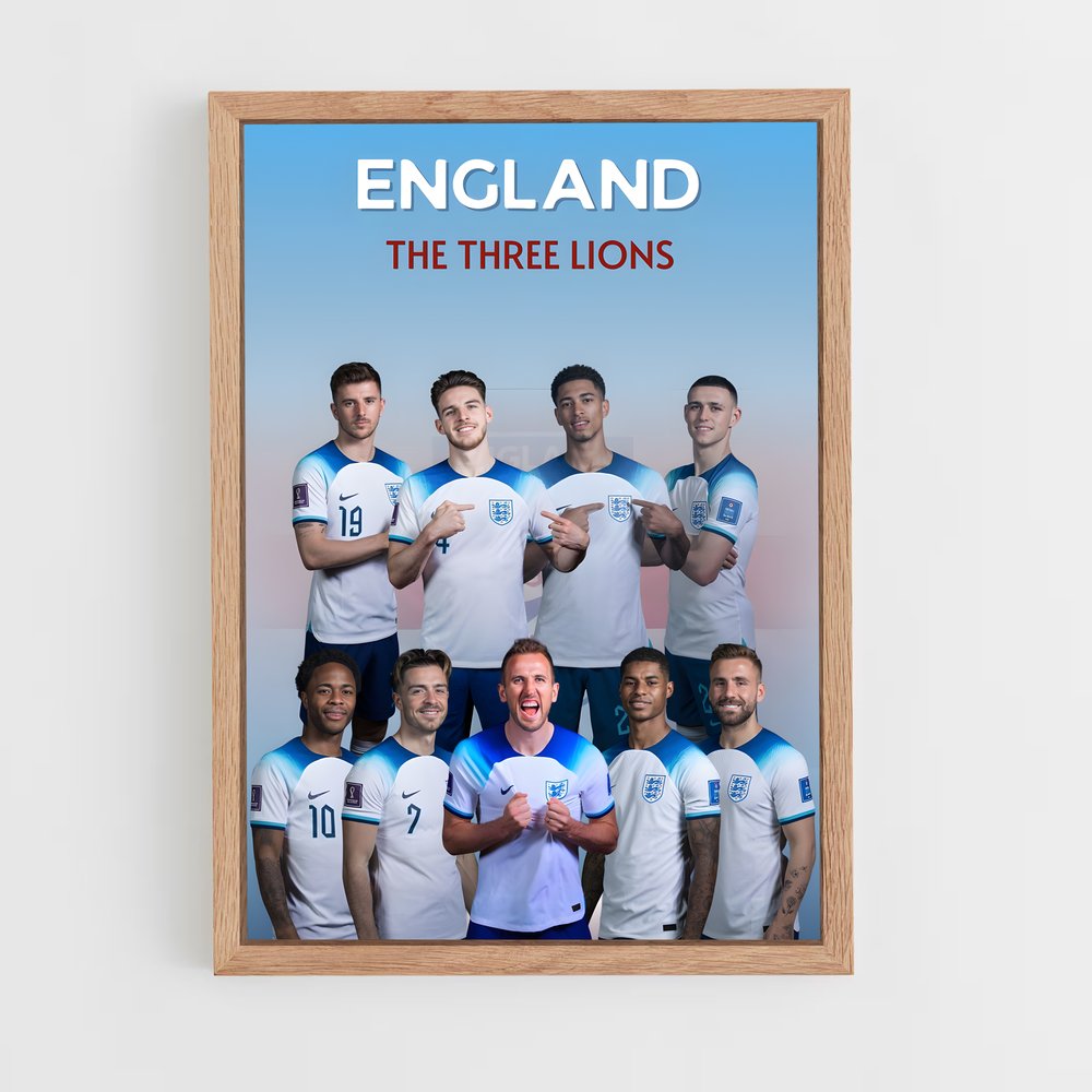ap-england national football team-4 cadre Bois clair