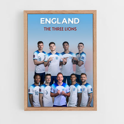ap-england national football team-4 cadre Bois clair