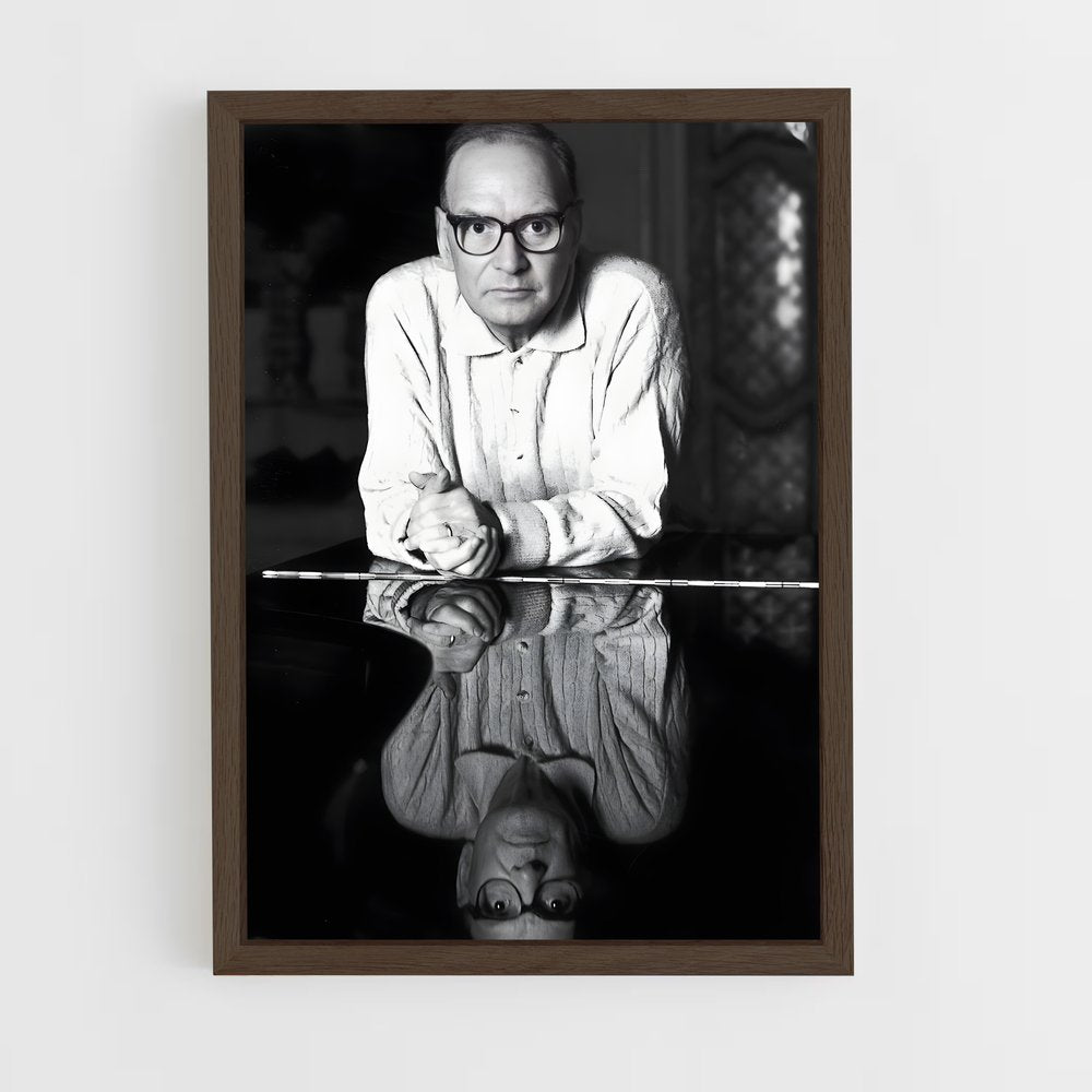 ap-ennio morricone-2 cadre Bois foncé