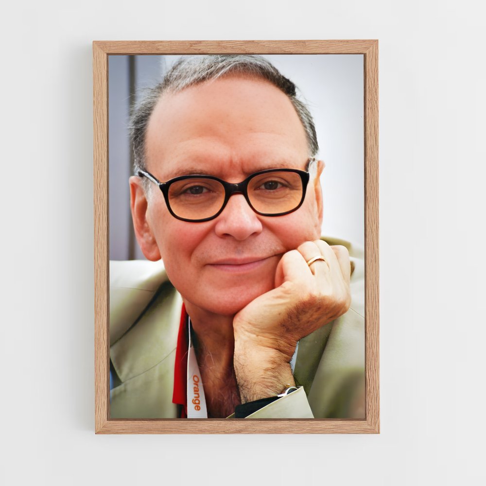 ap-ennio morricone-5 cadre Bois clair