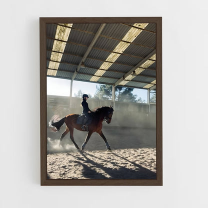 ap-equestrian-4 cadre Bois foncé