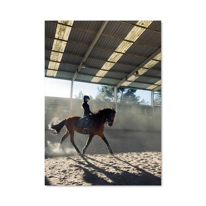 Poster Équitation Éternelle