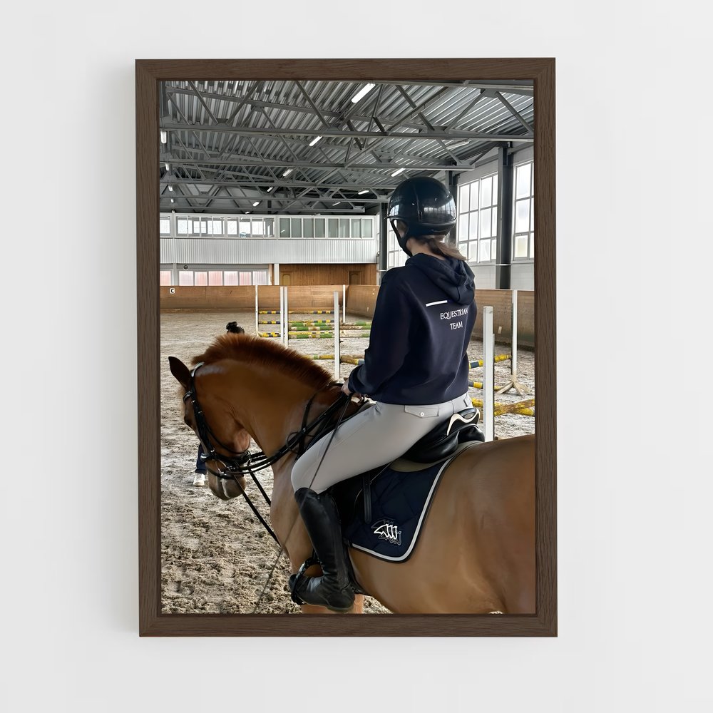 ap-equestrian-7 cadre Bois foncé