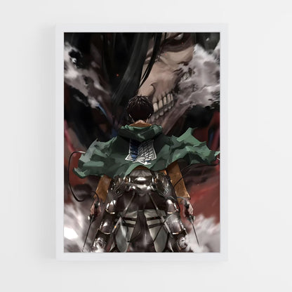 ap-eren yeager-13 cadre Blanc