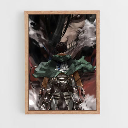 ap-eren yeager-13 cadre Bois clair