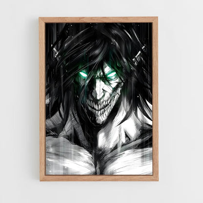 ap-eren yeager-14 cadre Bois clair