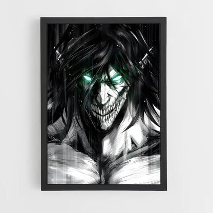 ap-eren yeager-14 cadre Noir
