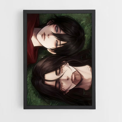 ap-eren yeager-16 cadre Noir