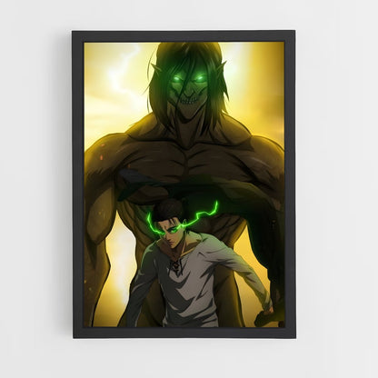 ap-eren yeager-3 cadre Noir