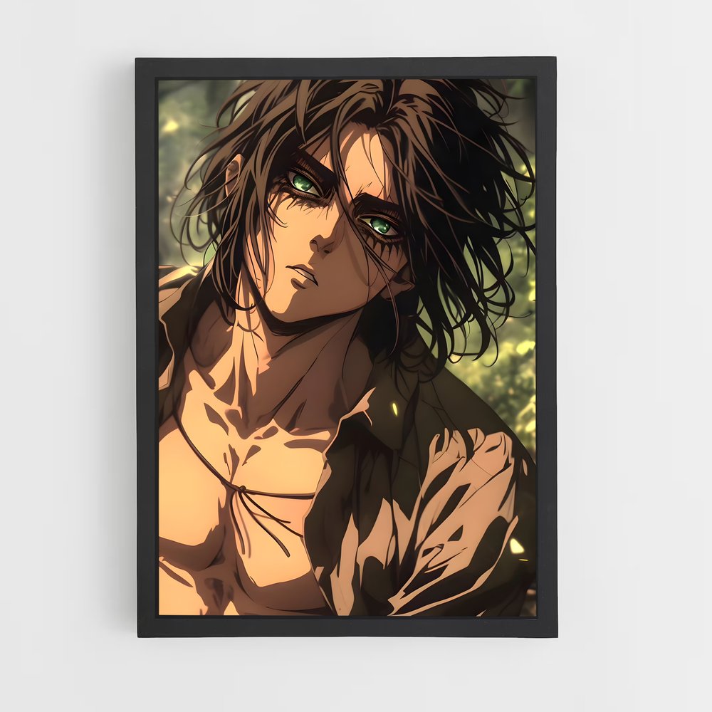 ap-eren yeager-5 cadre Noir