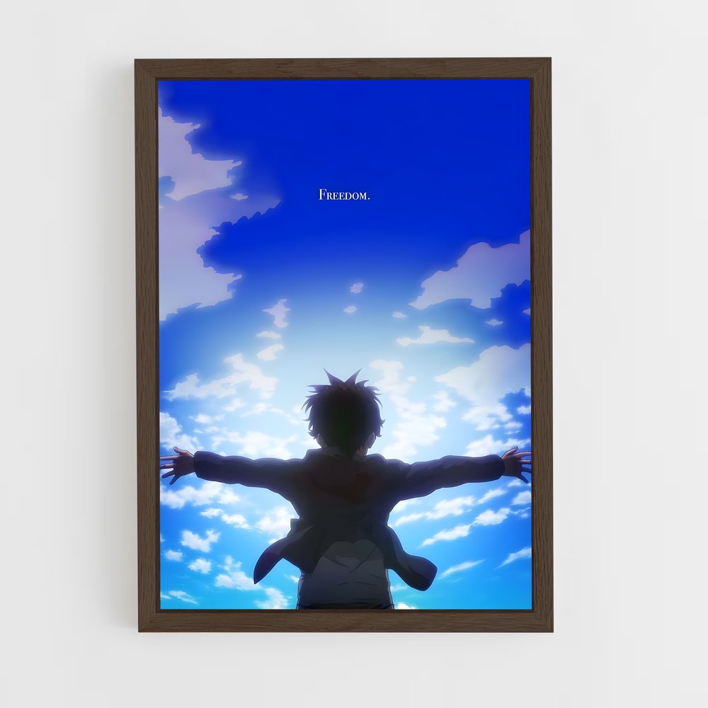 ap-eren yeager-7 cadre Bois foncé