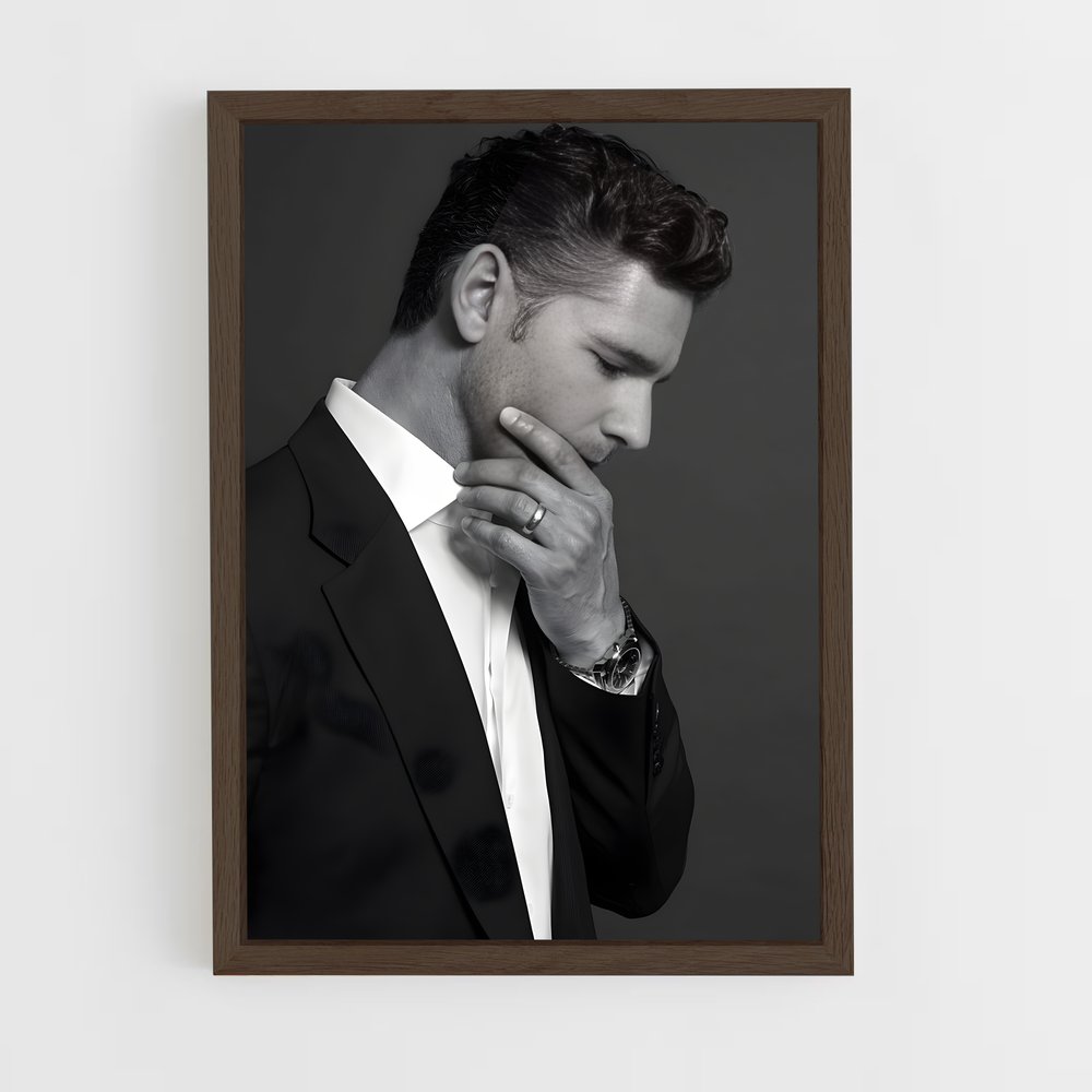 ap-eric bana-4 cadre Bois foncé