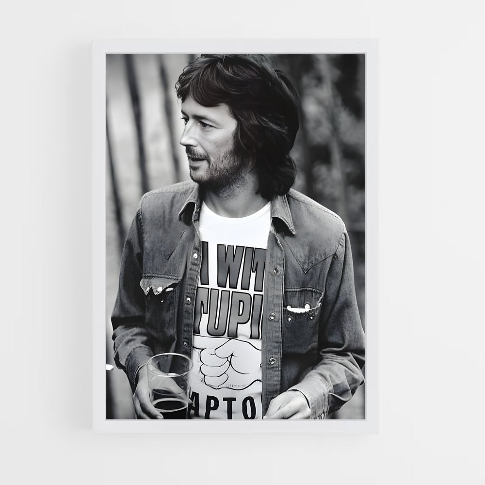 ap-eric clapton-6 cadre Blanc