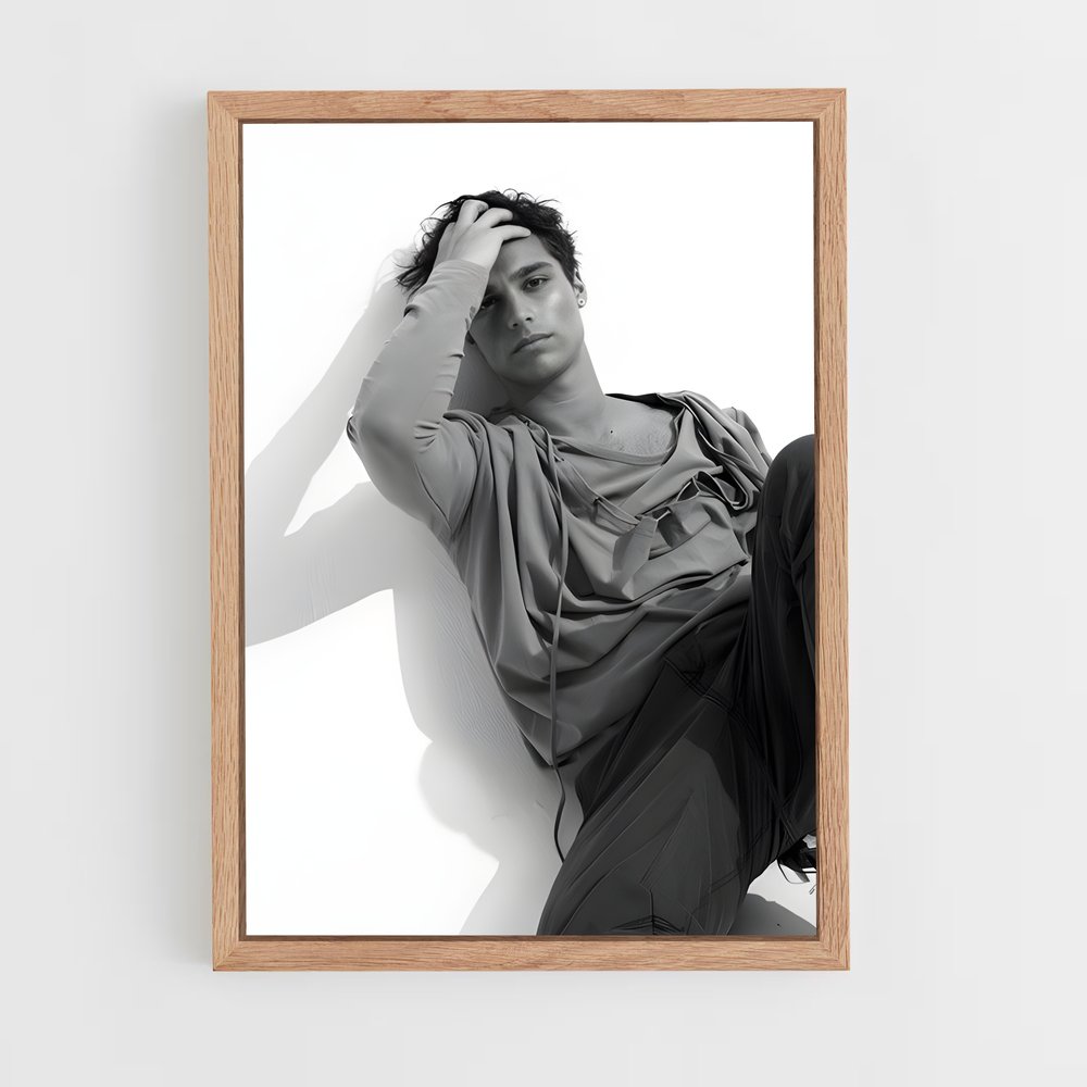ap-eric saade-8 cadre Bois clair