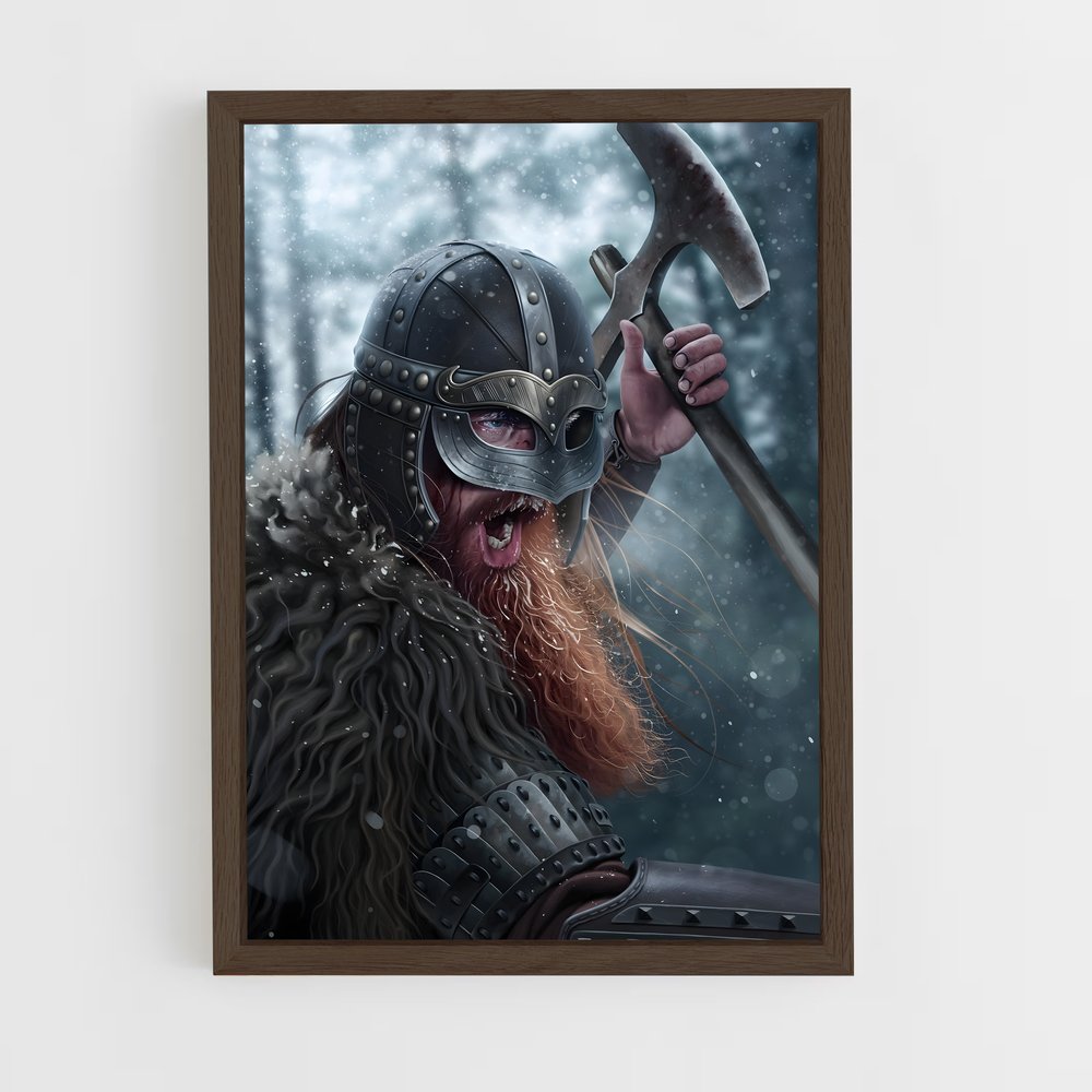 ap-erik the red-4 cadre Bois foncé