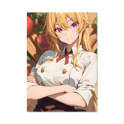 Poster La Fille aux Pommes