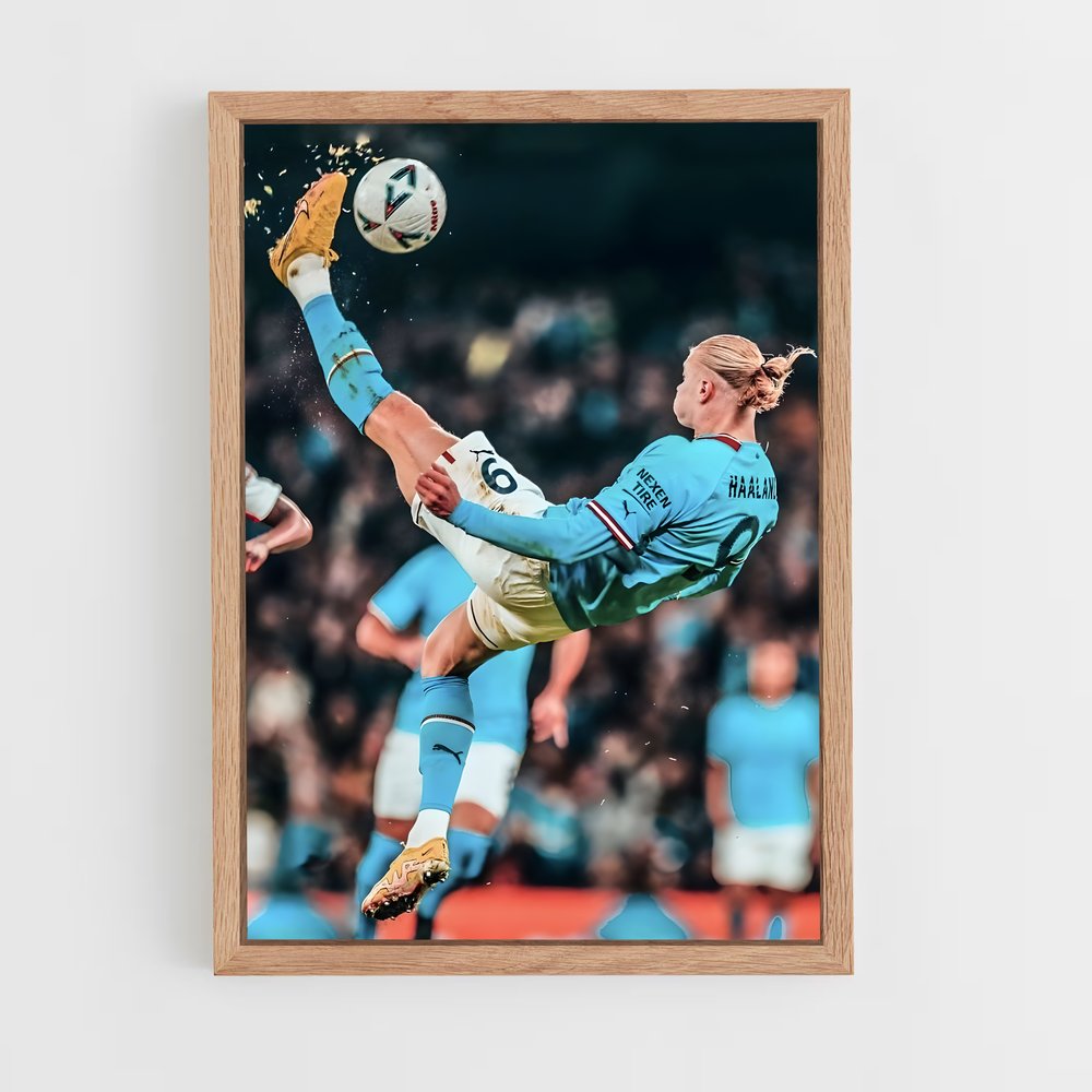 ap-erling haaland-3 cadre Bois clair