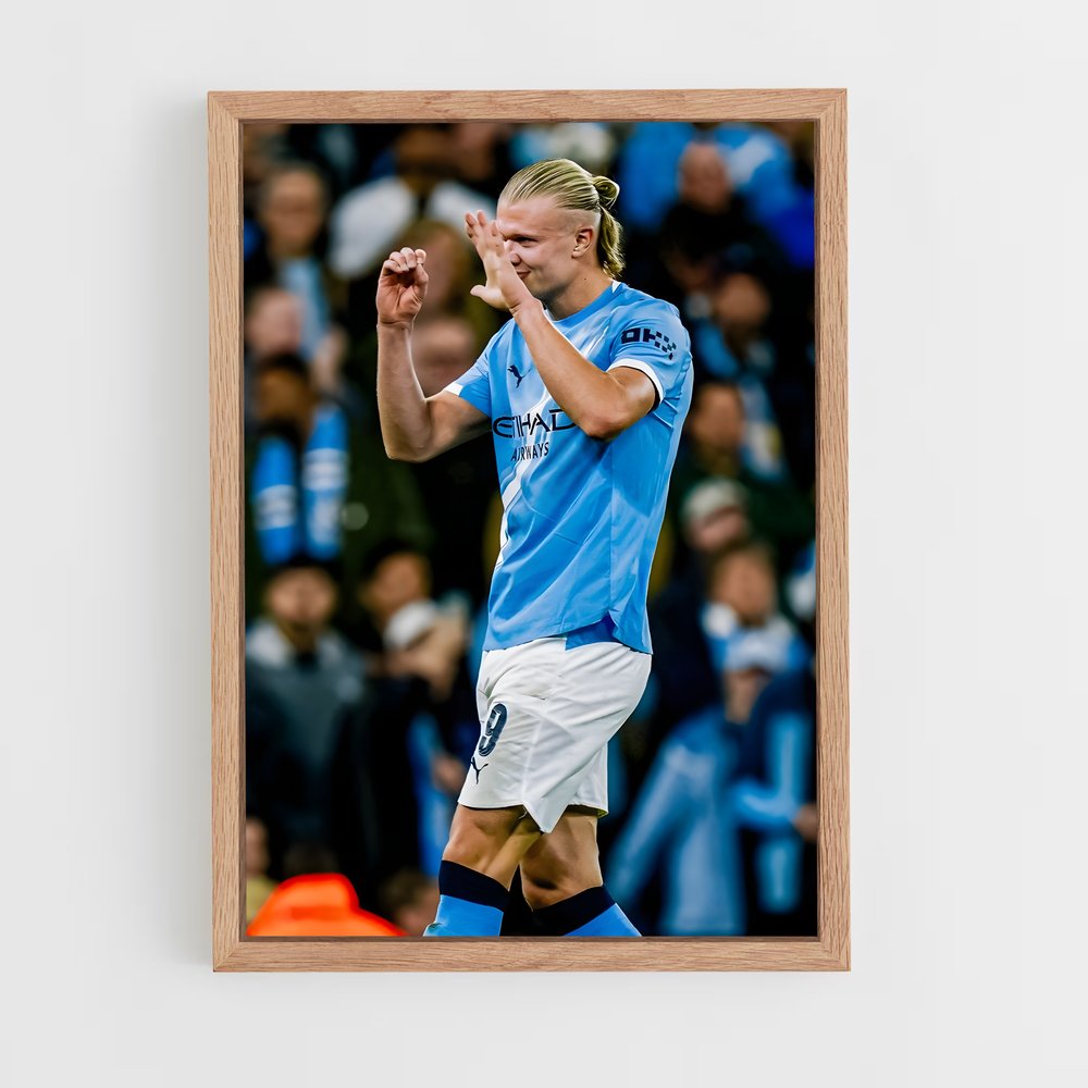 ap-erling haaland-6 cadre Bois clair