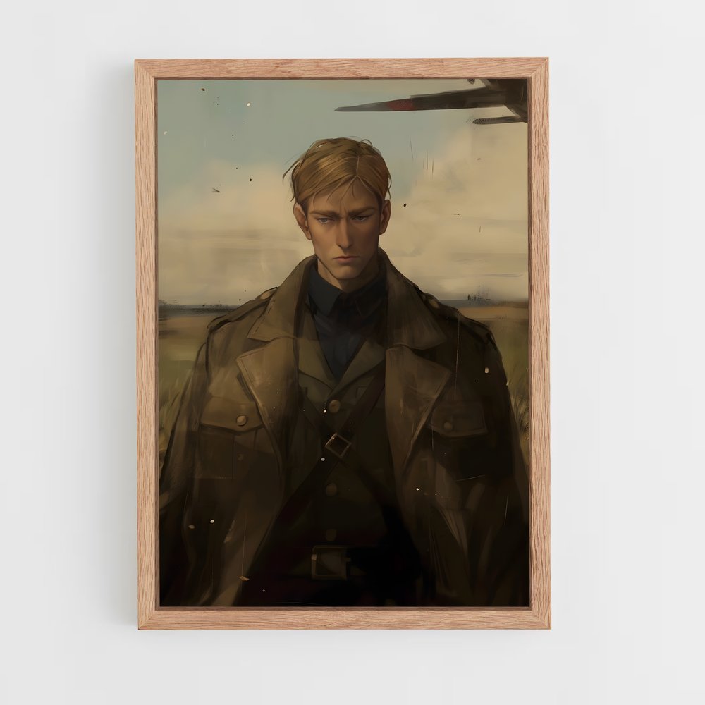 ap-erwin smith-3 cadre Bois clair