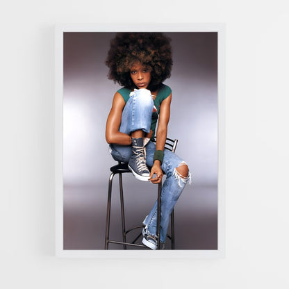 ap-erykah badu-2 cadre Blanc