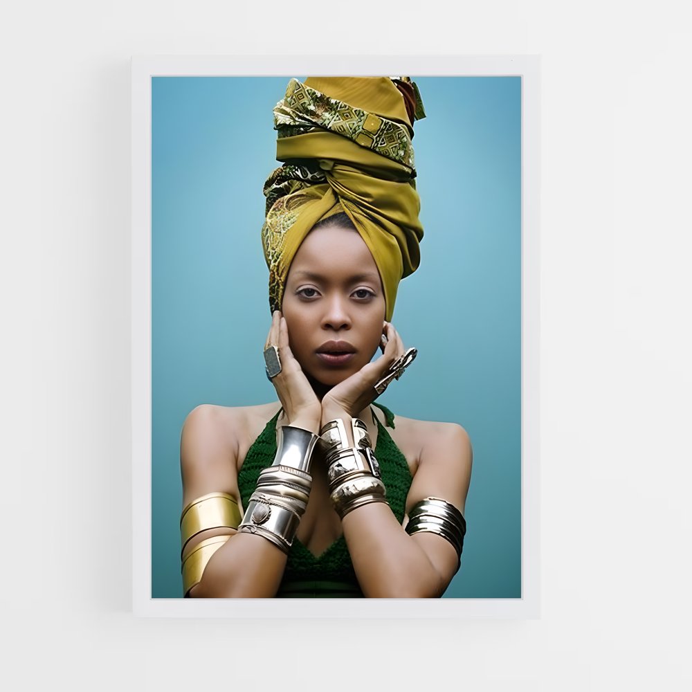 ap-erykah badu-4 cadre Blanc