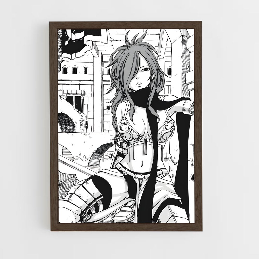 ap-erza scarlet-8 cadre Bois foncé