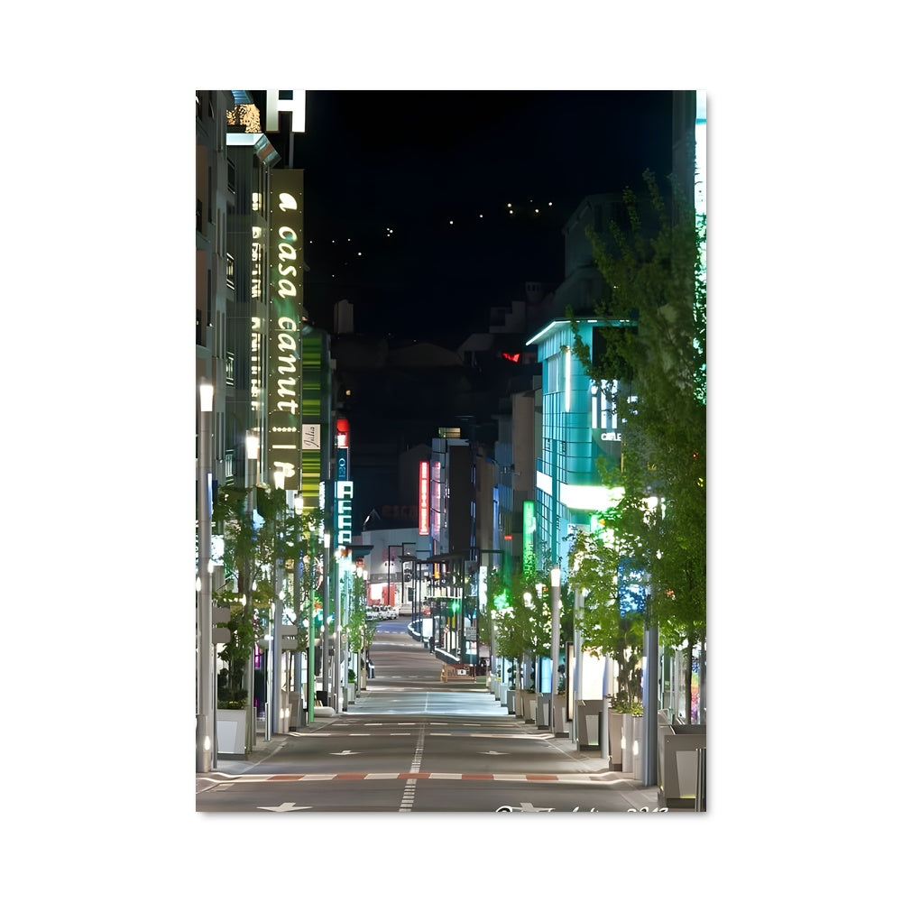 Poster Nuit Étoilée à Escaldes