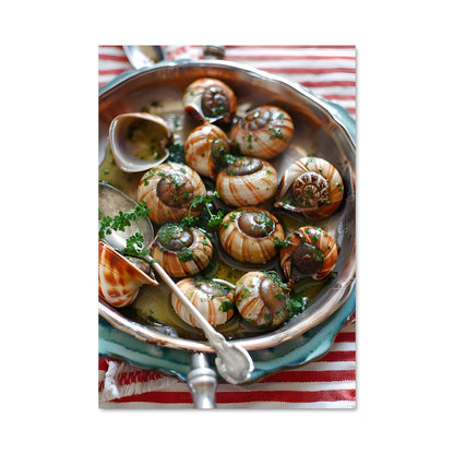 Poster Escargots en Fête