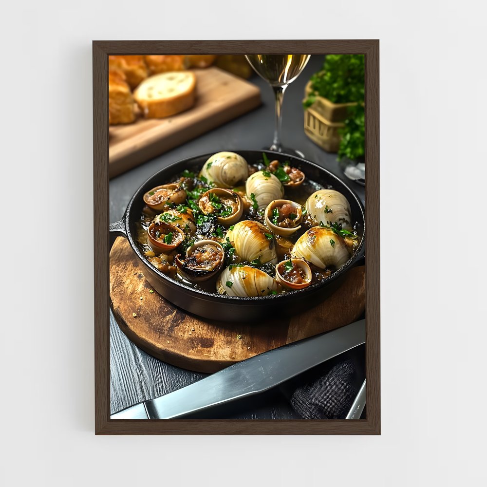 ap-escargot-2 cadre Bois foncé