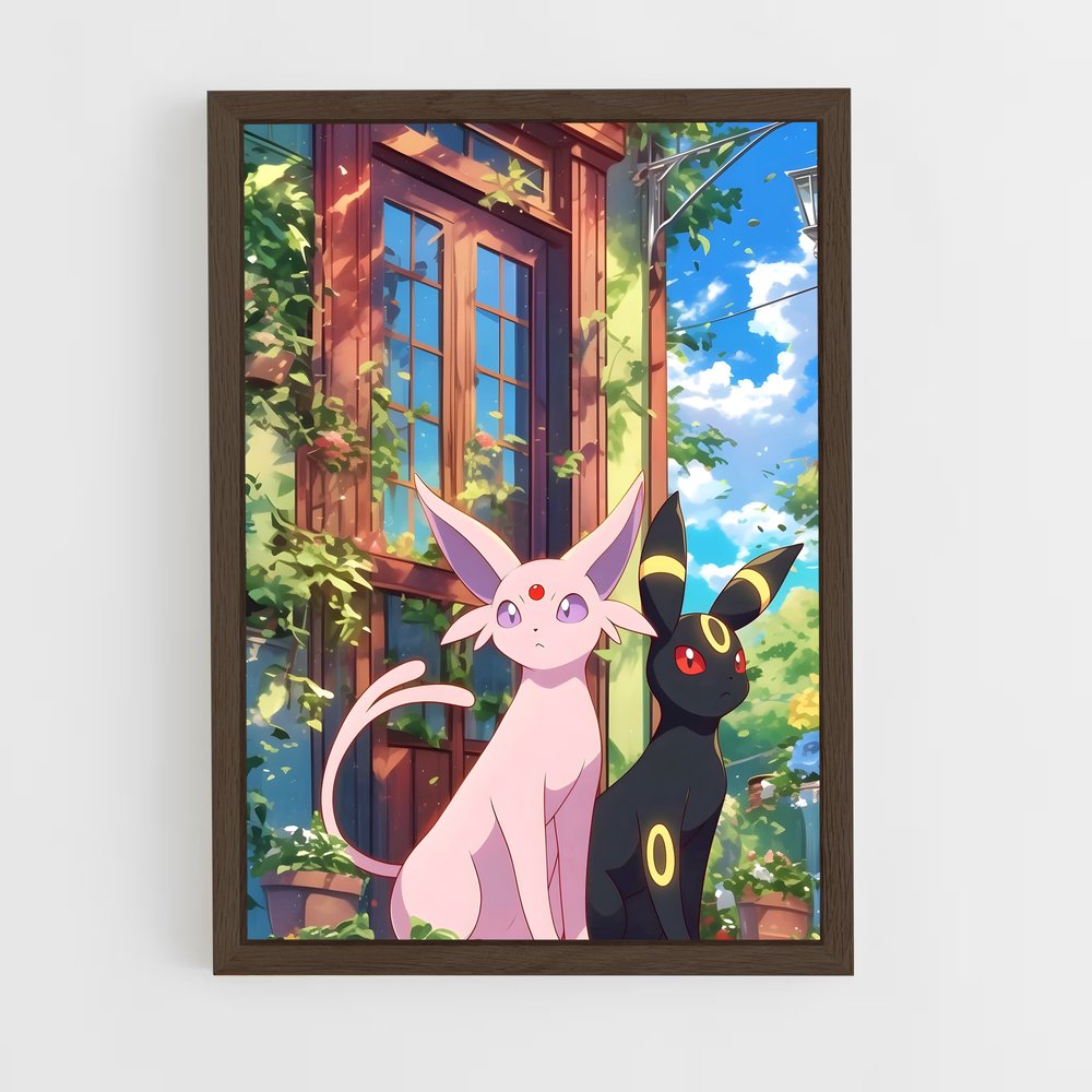 ap-espeon-3 cadre Bois foncé