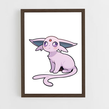ap-espeon-7 cadre Bois foncé