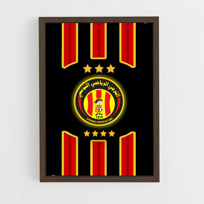 ap-esperance sportive de tunis-1 cadre Bois foncé
