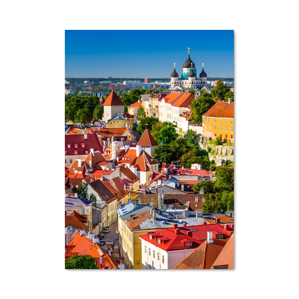 Poster L'Horloge de Tallinn