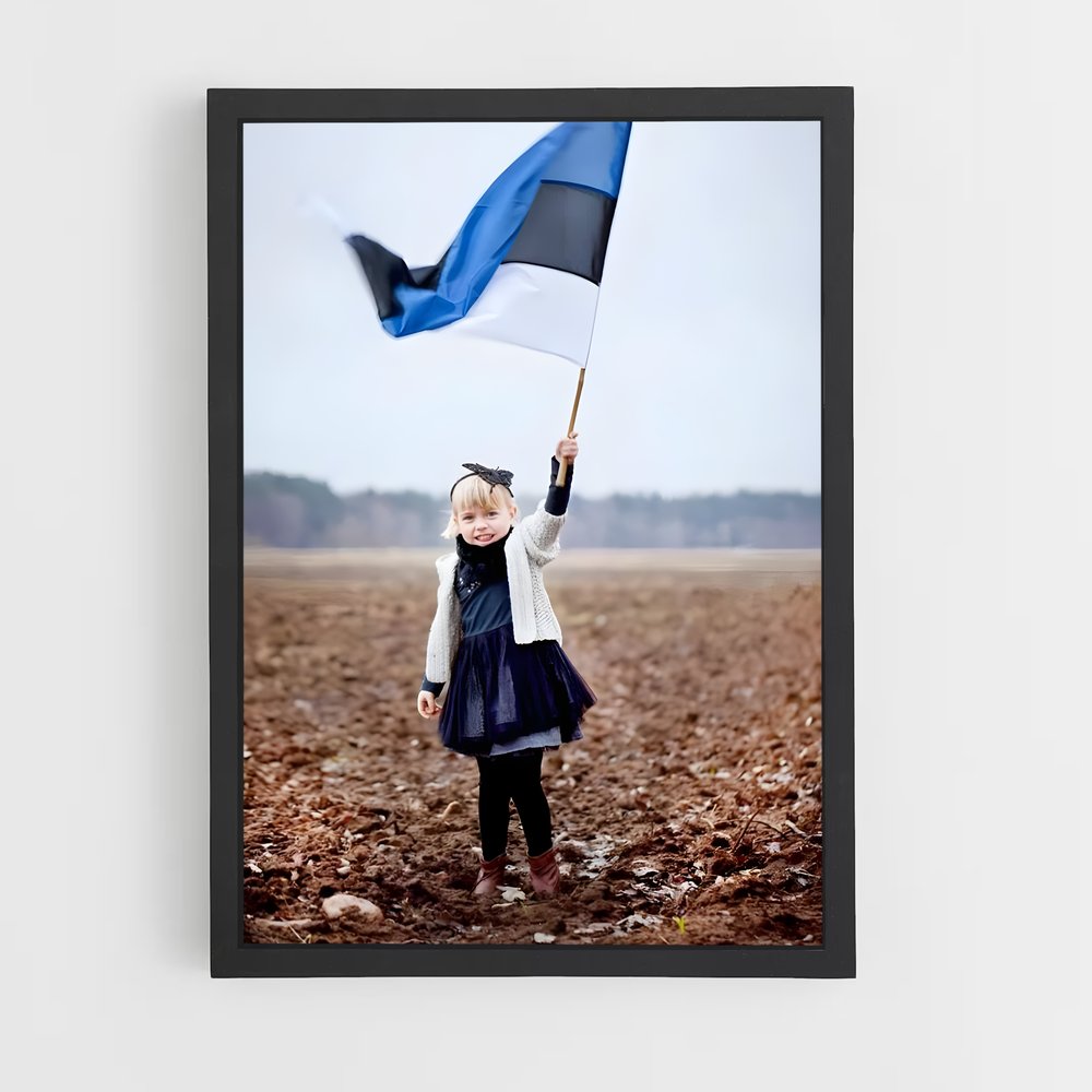 ap-estonia flag-1 cadre Noir