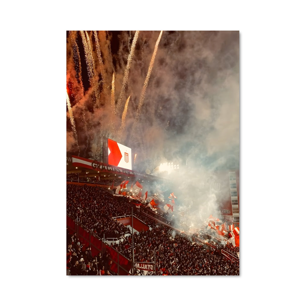 Poster La Foule Enjouée