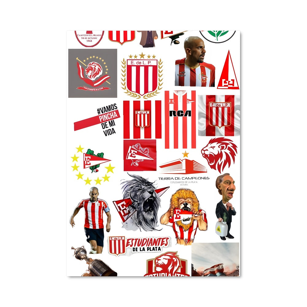 Poster Logos de Platense