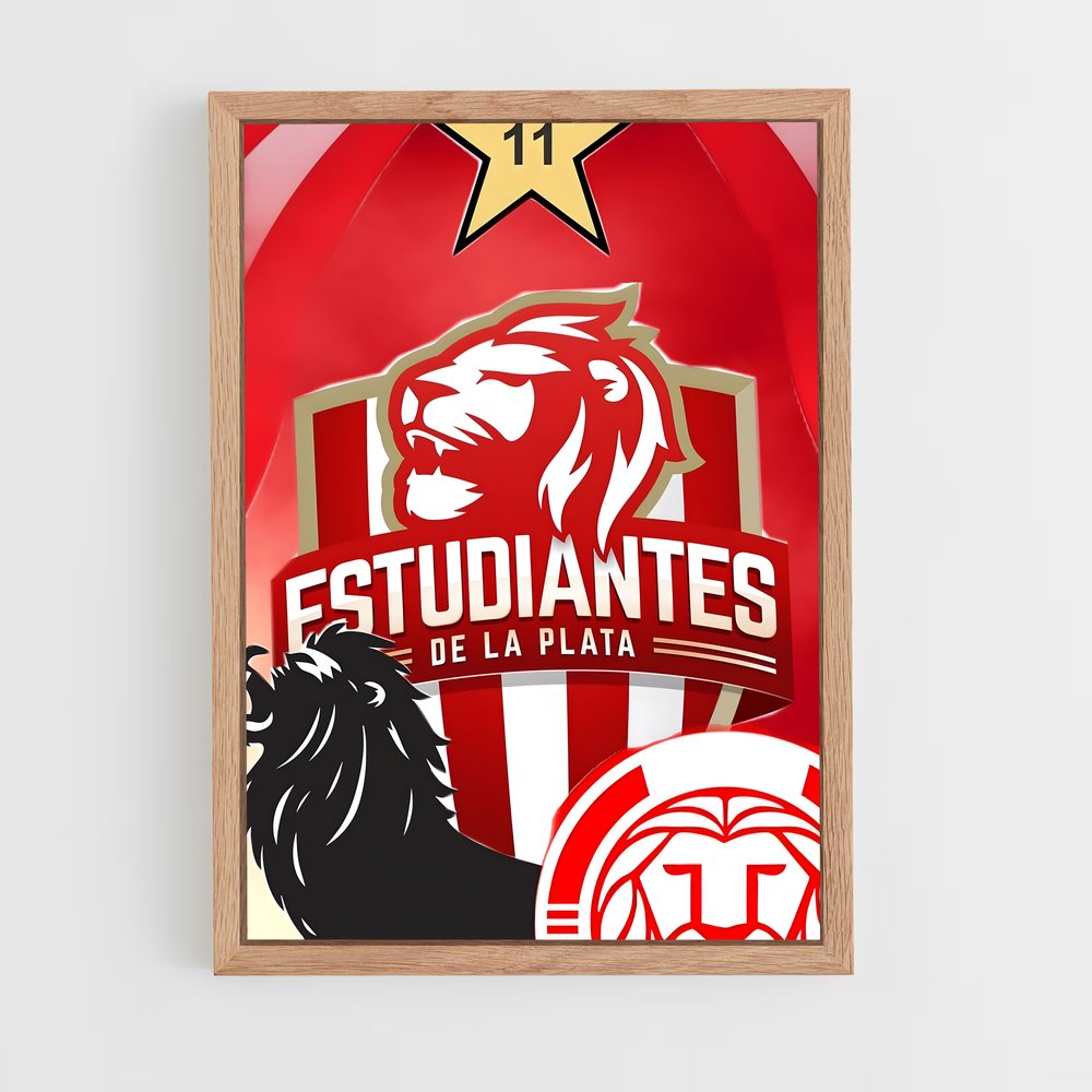 ap-estudiantes de la plata-3 cadre Bois clair