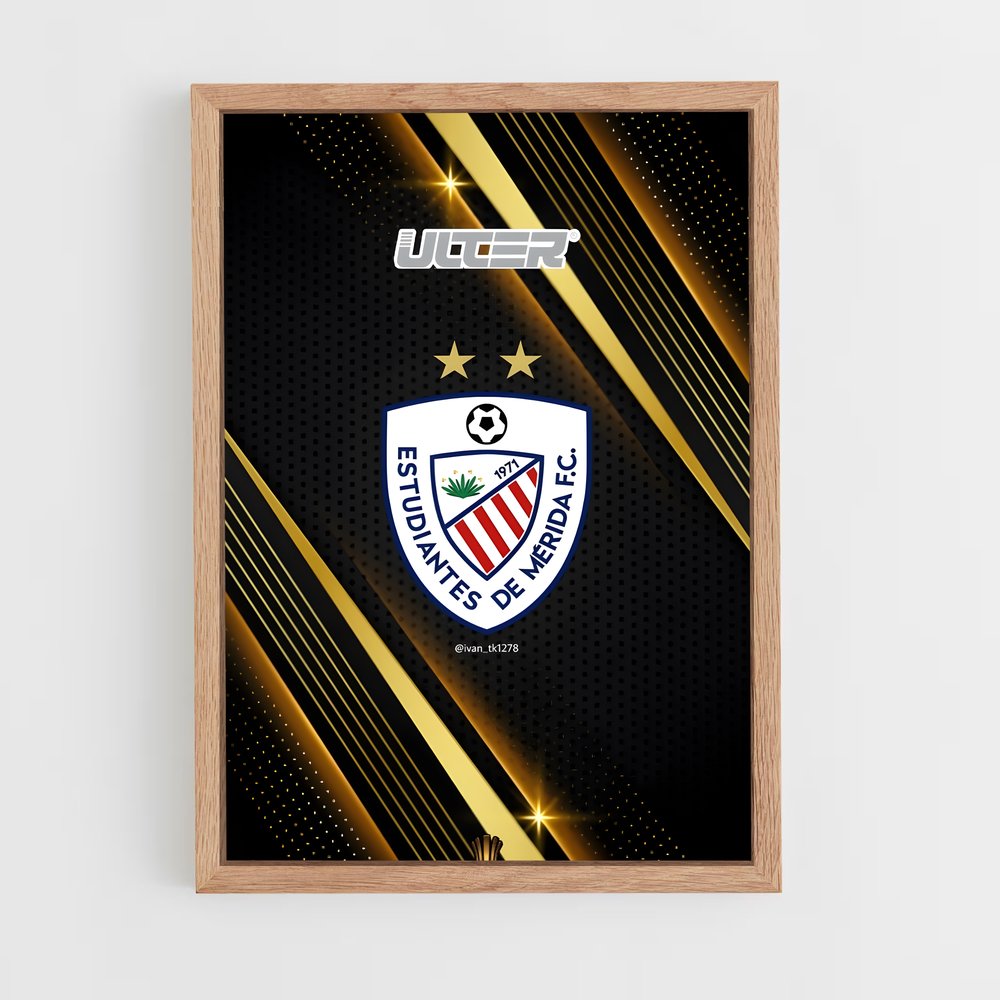 ap-estudiantes de merida fc-1 cadre Bois clair