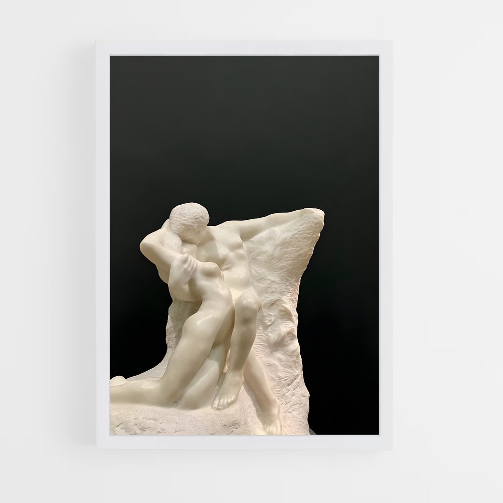 ap-eternal springtime rodin-4 cadre Blanc