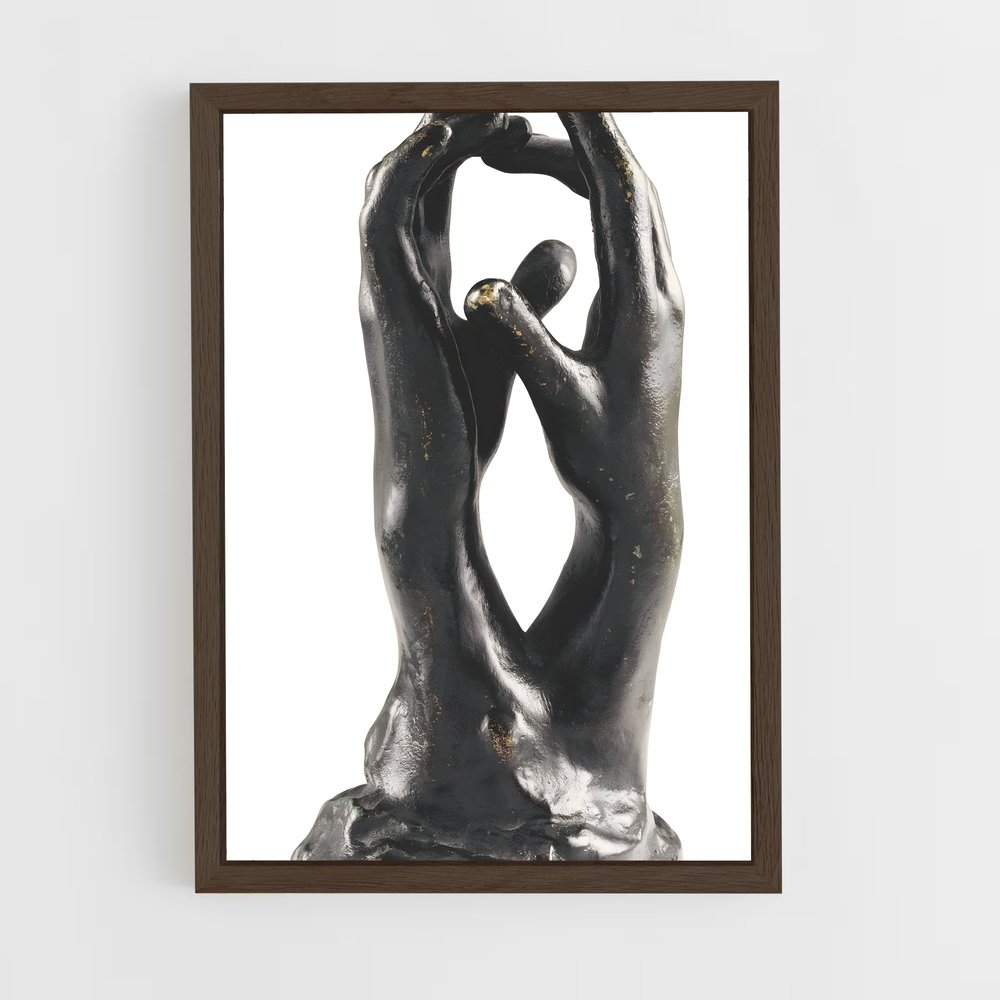 ap-eternal springtime rodin-7 cadre Bois foncé