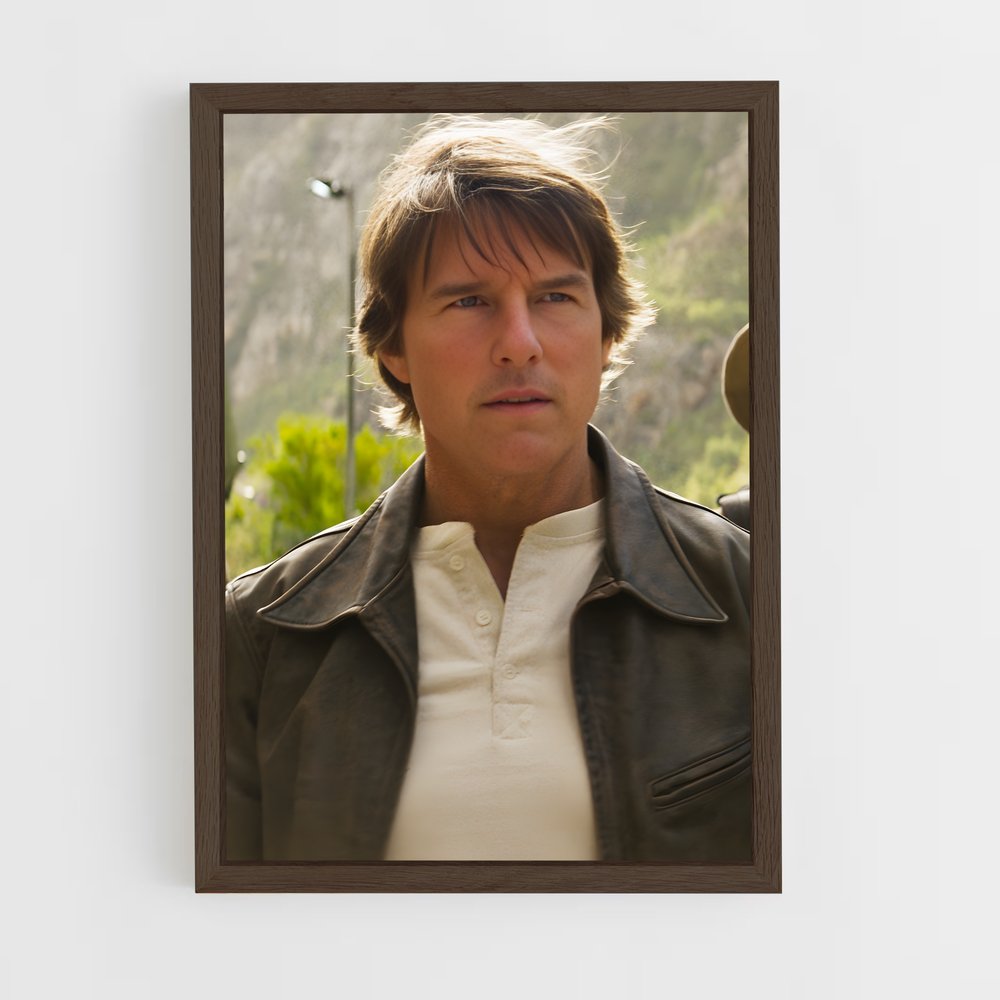 ap-ethan hunt-5 cadre Bois foncé