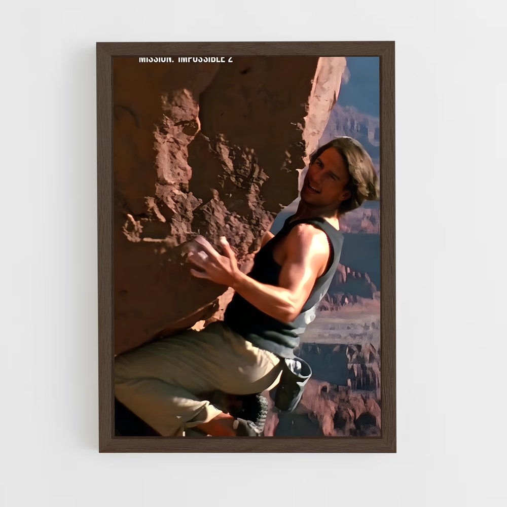 ap-ethan hunt-7 cadre Bois foncé